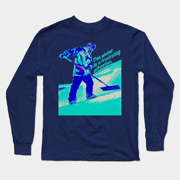 Winter Season - Merchandise Long Sleeve T-Shirt by ak3shay